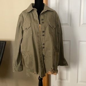 Free People NWOTGreen Jacket